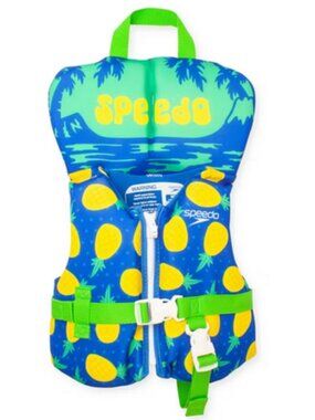 NWT~Speedo Infant Aquaprene Life Jacket Vest, for Infants Weighing Up To 30 lbs.